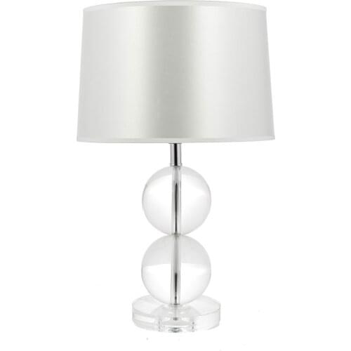 Mikel Two Ball Crystall Desk Lamp