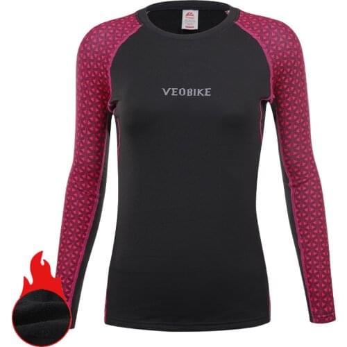 Winter Fleece Compression Shirt Women Rashgard Fitness Long Sleeves Running Gym Yoga Jersey Sportswear Tights Cycling Base Layer