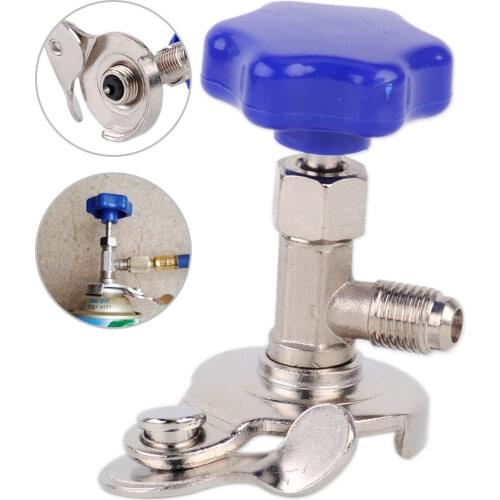 Universial Car Refrigerant switch Durable Dispensing Valve Can Tap Bottle Opener 337B Fit For R12 R134 Camper Air Conditioning