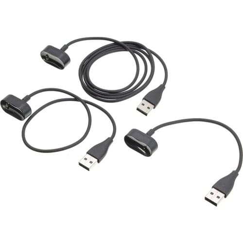 15cm/30cm/100cm Universal USB Charging Dock Station Cable for Fitbit inspire/inspire HR Smart Wristband Fast Charging Cable Cord