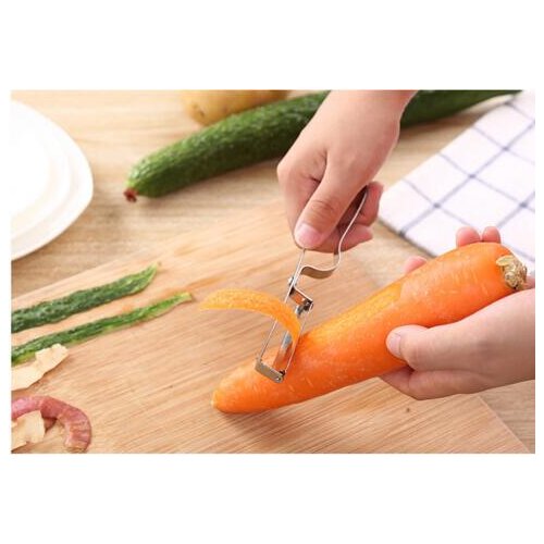 Kitchen stainless steel fruit peeler,Potato shaper sawtooth sharpener