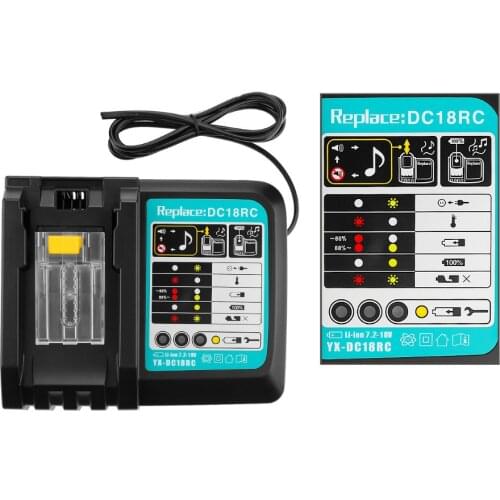 NEW charger for Makita Li-ion battery,DC14SA,DC18SC,DC18RA,DC18RD,DC18RCT,BL1830,BL1415 BL1420 BL1430 BL1840 BL1845 BL1850