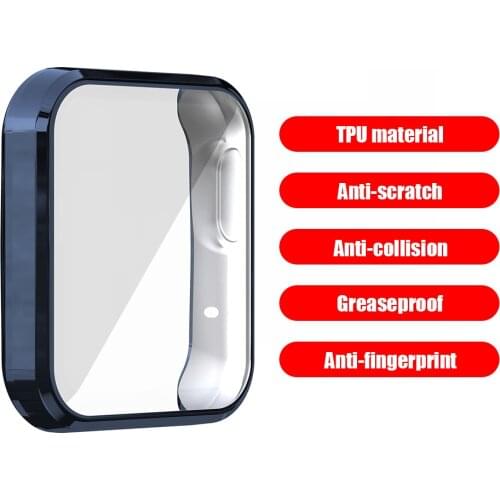 Watch Protect Shell Accessories TPU Case Cover Screen Protector for Xiaomi Mi Watch Lite Redmi Watch Accessories
