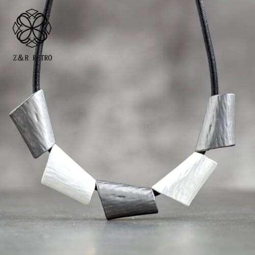 Vintage Genmetric Necklace Rope Chains Chokers Body Costume Jewelry Pendants For Women Collar Aesthetic Suspension Accessories