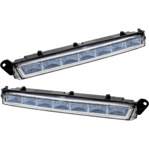 1Pair 1649060351 1649060451 Front LED DRL Daytime Running Fog Light Lamp Fit for Mercedes Benz X164 X166 GL-Class A1649060351