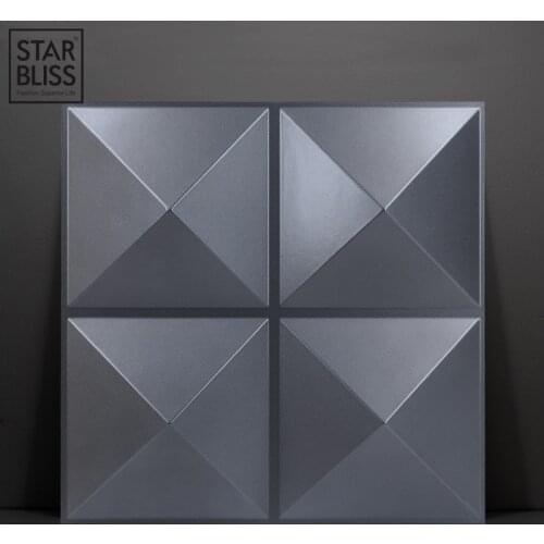 30x30cm 3D tile panel mold plaster wall 3D wall stickers living room 3D wallpaper mural bathroom kitchen accessories outdoor