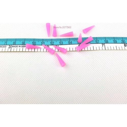 50pcs/lot 1.6mm X 4.78mm X 15.88mm Silicone Rubber Cone Tapered Stopper Plugs Powder Coating Paint