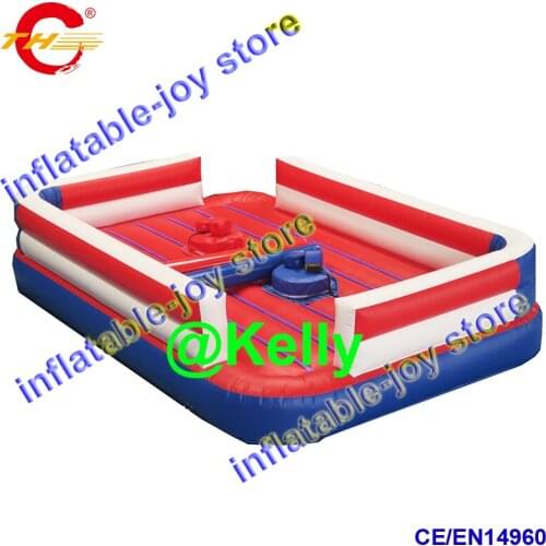 Free air shipping inflatable joust game, inflatable gladiator joust sport game for sale, custom make inflatable sport arena