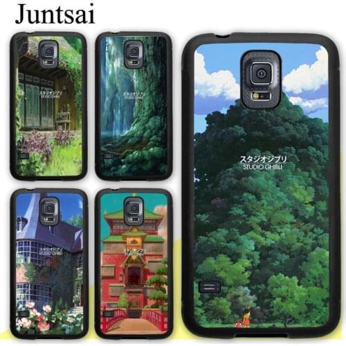Studio Ghibli Anime Poster Case For Samsung Galaxy S20 Plus S9 S10 Note 20 Ultra A50 A70 A51 A71 A21S A20e A31 M31 M21