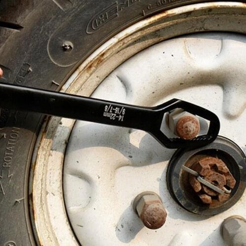 Double End Wrenches Universal Spanner 14-22mm 8-13mm Wrench Key Screw Nuts Repair Quick Release Wide Used Professional