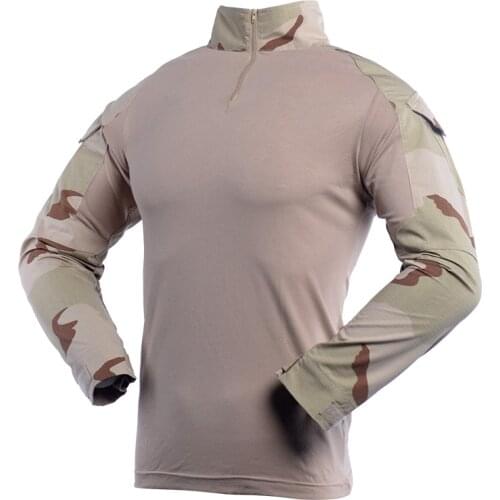 Long Sleeve Tactical Frog Shirt Tactico Militar Camouflage Clothing Multiple Color Options
