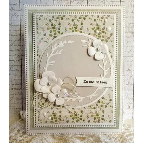 Mmao Crafts Metal Steel Cutting Dies New Flower cross bow Stencil For DIY Scrapbooking Paper/photo Cards Embossing Dies