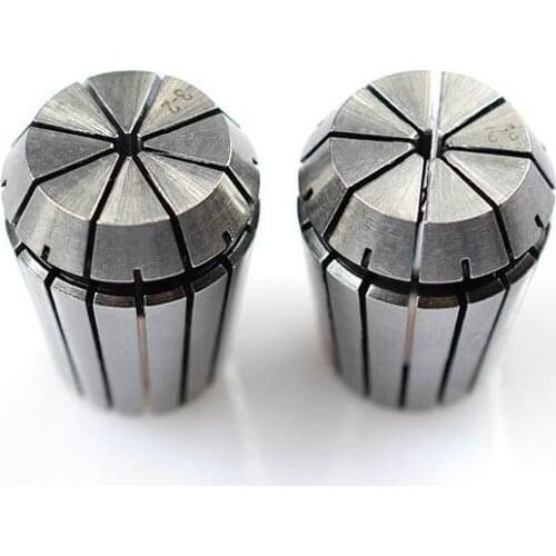 A set high quality ER11 ER25 ER32 4mm 5mm 6mm 8mm motor shaft Engraving machine tool holder collet chuck suit ER series