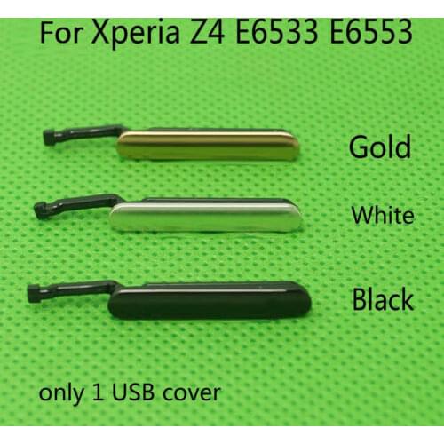 SIM Micro SD Card Cover Caps Charging Dust Plug Dirt-resistant for Sony Xperia Z3+ Plus Z4 E6553 E6533