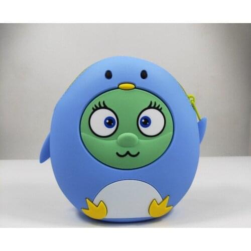 1 piece silicone small cute bag for girls