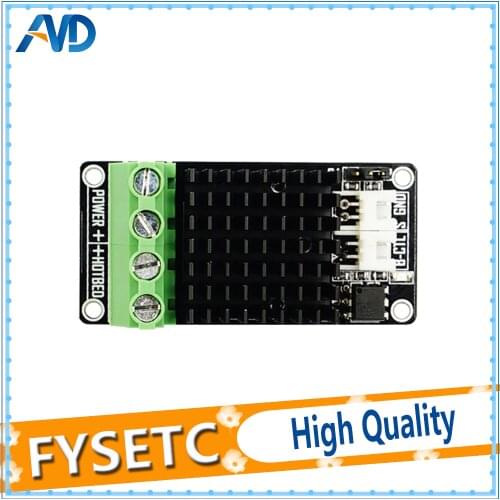 2pcs New Hot Bed Power Expansion Board Heatbed Power Module MOS Tube High Current Load Mini Module for Ramps 1.4 /Anet A8 A6 A2