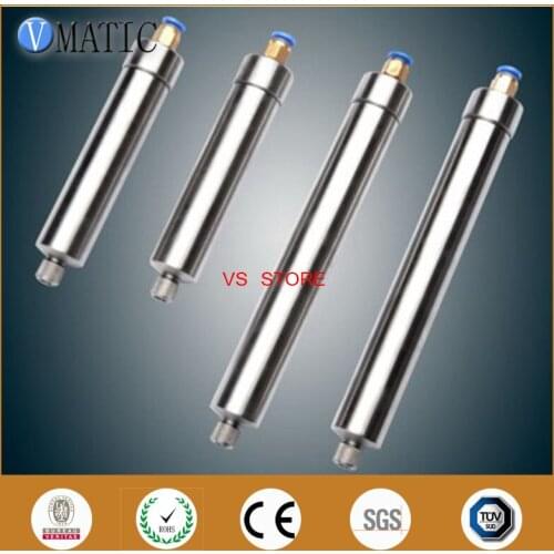 Free Shipping 30cc/ml Corrosion Resistant Stainless Steel Cones Pneumatic Dispensing Syringe