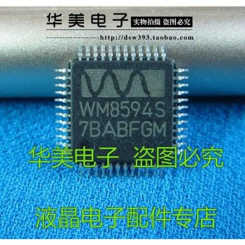 Free Delivery. TQFP WM8594S original audio chip - 48