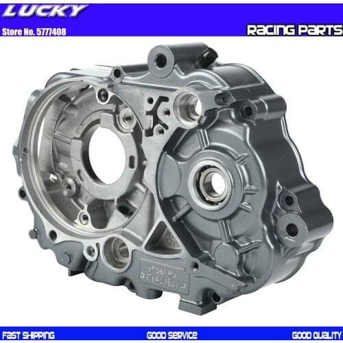 Motorcycle CrankCase Left Side Crank Case For lifan 150 150cc Horizontal Kick Starter Engines Dirt Pit Bikes Parts