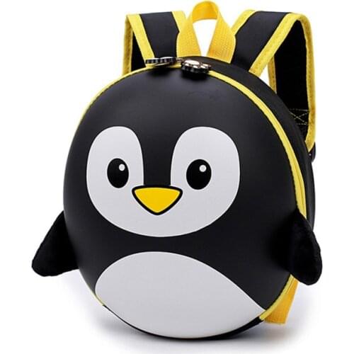New 3D children school bags Cartoon Hard shell backpack for children for girls mochila infantil penguin school backpack for boy