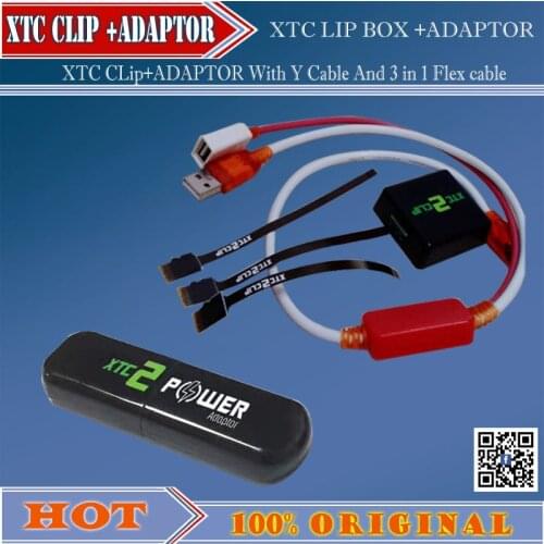 Gsmjustoncct free shipping xtc clip 2 box +adaptor for htc