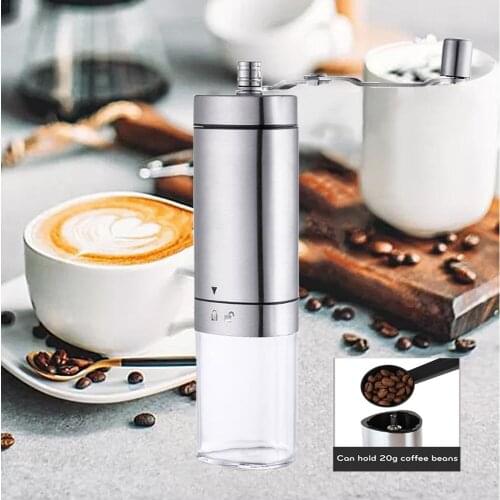 Coffee Grinder High Qualiy Hand Coffee Grinding Pepper Mill Grinder Stainless Steel Household Nuts Grain Seasoning Grinder Tools