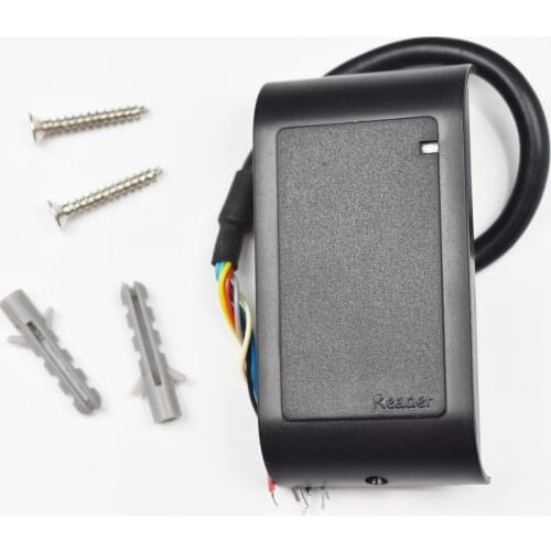 Waterproof 13.56mhz RFID NFC Card Door Access Controller Large User Capacity Access Controller with Wiegand Input No Keypad