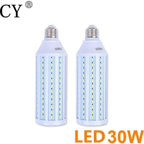 New 2pcs 30W 220v LED Corn Bulb & Tubes kit E27 5730 SMD Photo Studio Bulb Photographic Lighting