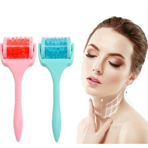 Ice Roller New Skin Beautifying Instrument Face Massage Rolling Lifting Tightening Pushing Pulling Cleaning Beauty Healthcare
