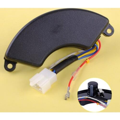 LETAOSK 450V 680UF AVR Regulator fit for Single Phase Gasoline Diesel Generator 4KW to 7.5KW