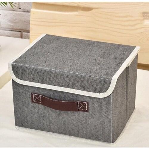 Cute Cherry Storage Boxes Clothes Packing Box Large Underwear Finishing Box With Lid Waterproof Folding Cosmetics Receiving Kutu