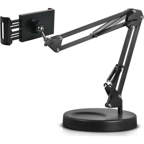 Mobile Lazy Bracket Adjustable Height Flexible Long Arms Phone Holder Stand Tablet Mount Bracket For IPhone For Samsung Galaxy