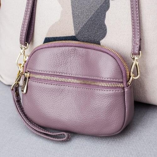 Fashion Genuine Leather Shoulder Bag Luxury Handbags Women Designer Ladies Small Crossbody Bags for Female Party Purse 2021 NEW