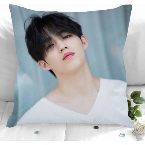 New Custom Choi Seung Cheol Pillowcases Printed Square Pillowcase Home Decorative Zipper Pillow Cover 35X35cm40X40cm(One Side)
