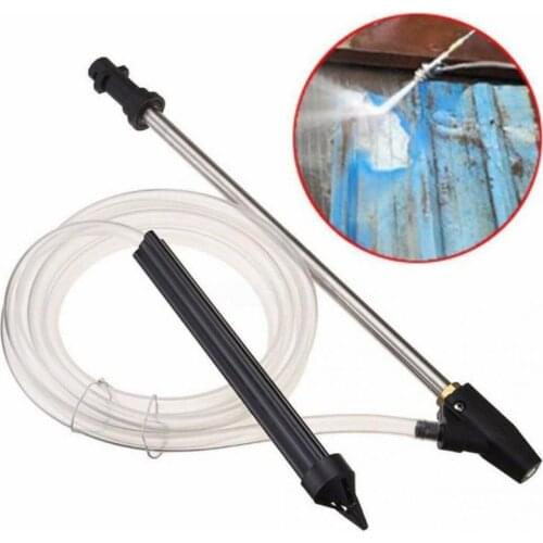 Professional Car High Pressure Water Gun Sandblasting Gun Nozzle With Hose Pressure Washer Wet Sand Blasting Kit For Karcher K2
