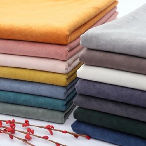 QUANFANG 33 Color Plush Fabric Short plush Fabric For sewing Patchwork Sofa dolls DIY Handmade Home Textile Cloth Toys