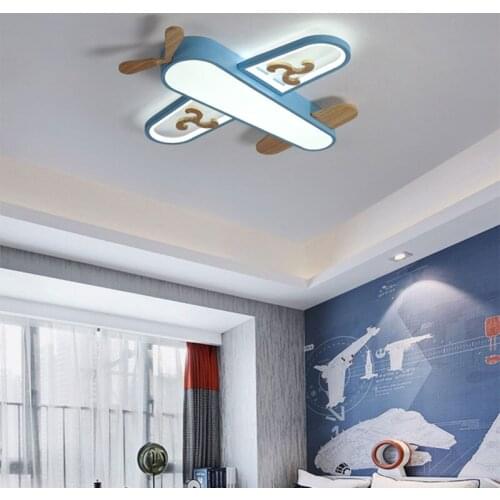 Modern LED Airplane Ceiling Lights for Bedroom Living Dining Children Baby Room ceiling lamp Nordic lamp Indoor Lighting