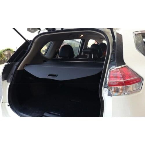 Tonneau cover Car Rear Trunk Security Shield Shade black Beige color cargo cover for X-TRAIL 2014