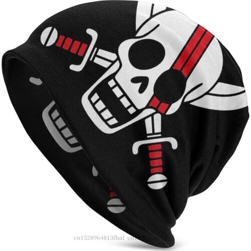 Knitting Hat YonKo Pirate King Manga Winter Warm Beanie Caps For Men Women One Piece Monkey D Luffy Anime Skullies Bonnet Hats