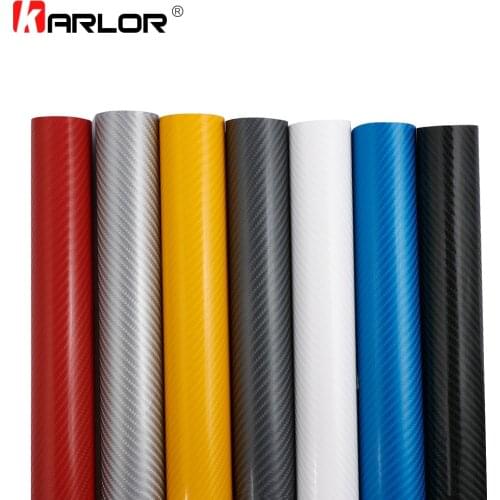 200mm x 1520mm 4D Carbon Fiber Glossy Vinyl Wrap Sheet Film Motorcycle Automobiles Car Accessories Decoration Bubble Air Free