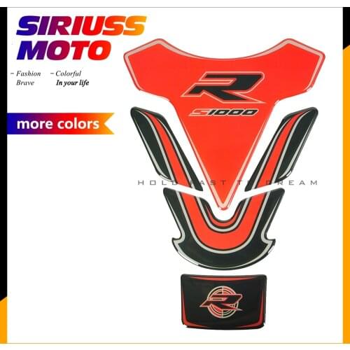 3D Motorcycle Tank Pad Protector Sticker Motocross Tankpad S1000R S1000RR Stickers Case for BMW S1000