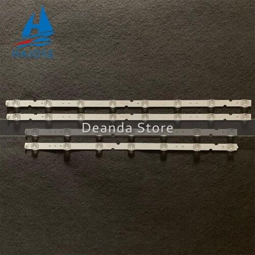 4piece/lot FOR TCL55A660U/55V2 4C-LB5507-HR02J 4C-LB5508-HR02J LCD TV backlight bar aluminium 100%new