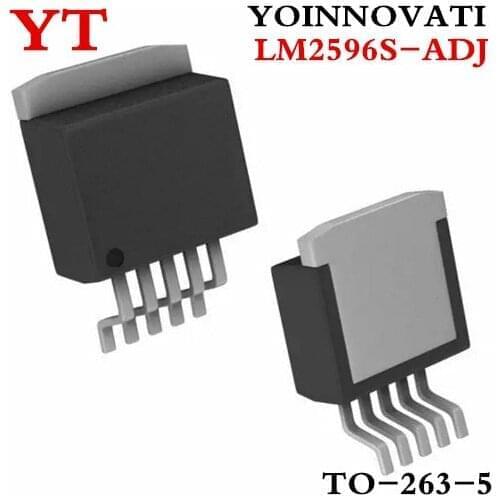 5pcs/lot LM2596S-ADJ LM2596S LM2596 TO-263 IC best quality
