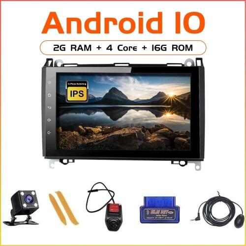 ZLTOOPAI Android10 Car GPS Auto Stereo For Mercedes Benz Sprinter Viano Vito B-class B200 B180 Radio 2 Din Car Multimedia Player