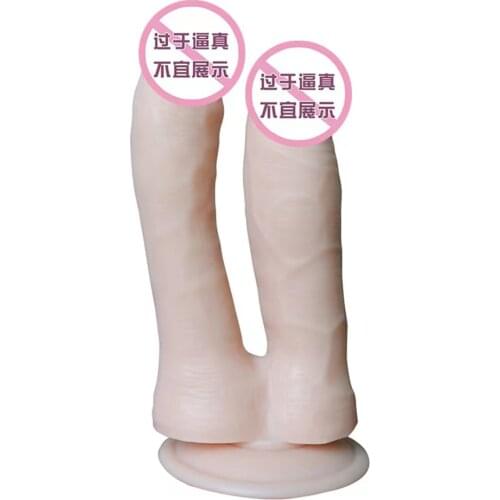 Bestco 18+ Double Head Anal Plug Dildos Erotic Adult Sex Toy Prostate Massage Vagina Anus Stimulator Goods For Men Women Couples