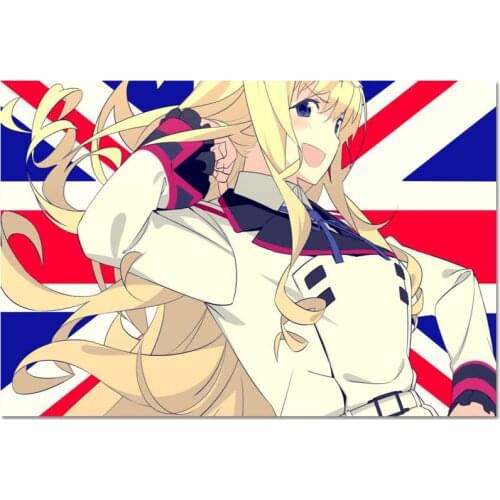 Best Selling Infinite Stratos Canvas Poster Wall Decals Art Canvas Fabric Cloth Poster Custom Home Decor 30X45cm 2020.6.15