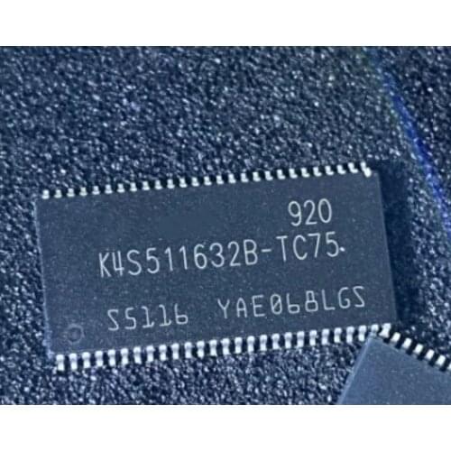 5-10PCS/ K4S511632B-TC75 K4S511632B TSOP54