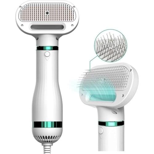 Secadora Para Perro Dryer Pet Hair Dryer For Dogs Grooming Portable Adjust Temperature Low Noise Comb Brush Fur Blower Seche