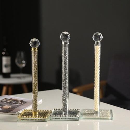 Crystal Gold Chrome Bathroom Toilet Paper Holder Wall Mount Tissue Roll Hanger Copper Bathroom Accessories Kitchen Holder