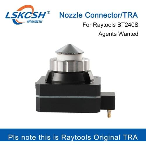 LSKCSH Raytools Original Nozzle Connector TRA Capacitivity Sensor For Raytools Fiber Laser Cutting Head BT240S Agents Need